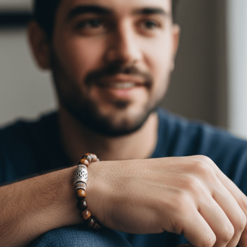 Calun Bracelet en pierre naturelle - AuPoignet