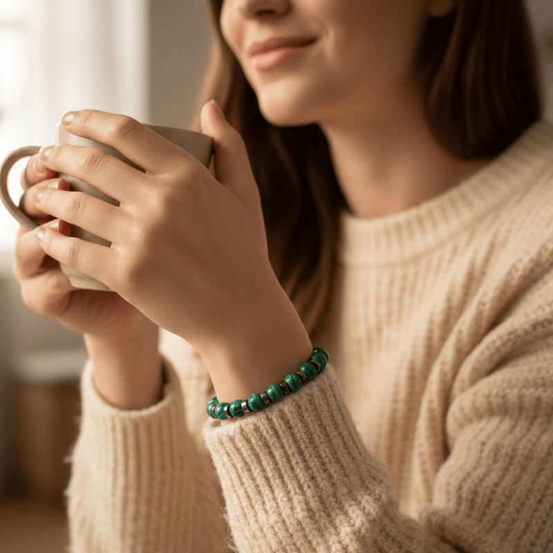 Malia - Bracelet en pierre naturelle - AuPoignet